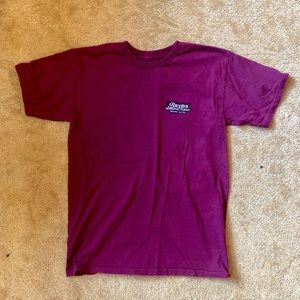 Brixton Mfg. Maroon T-Shirt (S)